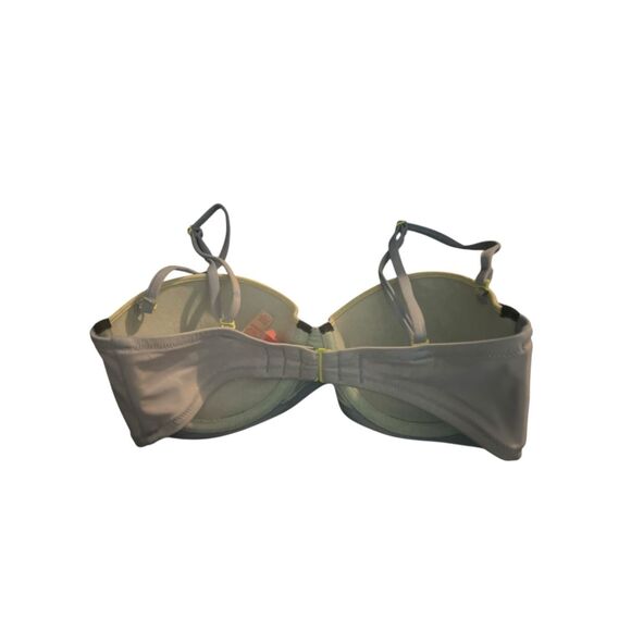 ✨Victoria's Secret Blue/Lime Colorblock Bikini Sz 32D Top✨ - Picture 10 of 11